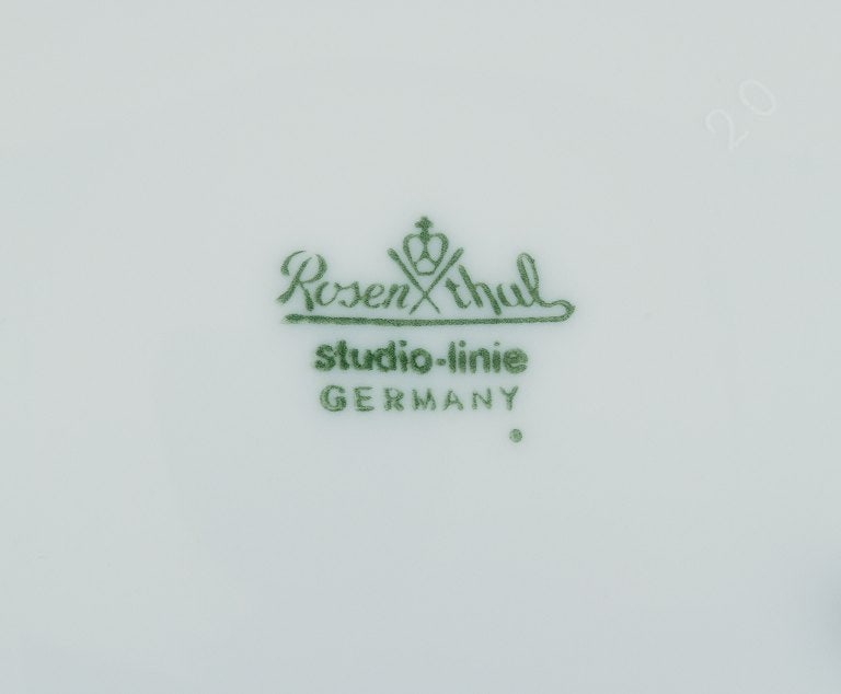 Tapio Wirkkala for Rosenthal Studio-linie, "Century Blütentraum". A set of four porcelain bowls - 8