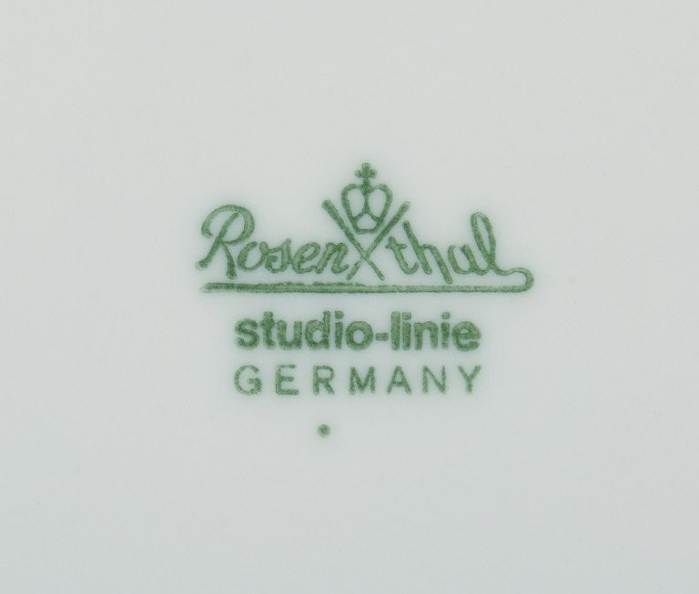 Tapio Wirkkala for Rosenthal Studio-linie, "Century Blütentraum". A set of six plates decorated - 5