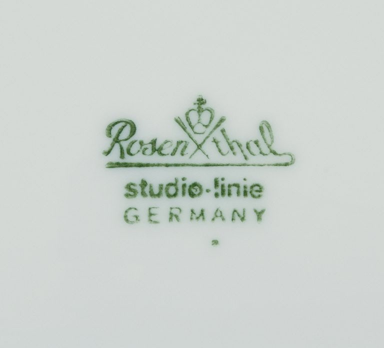 Tapio Wirkkala (1915-1985) for Rosenthal Studio-linie, "Century Blütentraum". Two oval dishes - 8