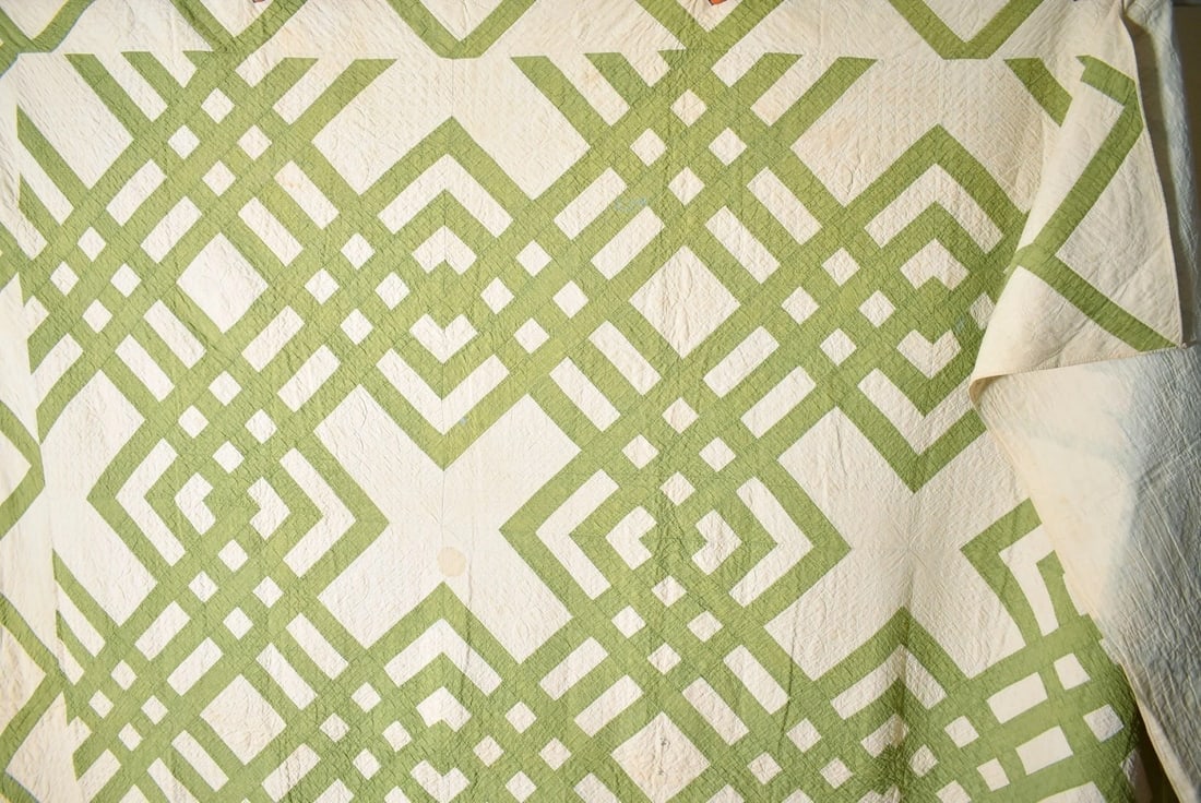 Carpenter's Square Quilt, d. "1871" - 10