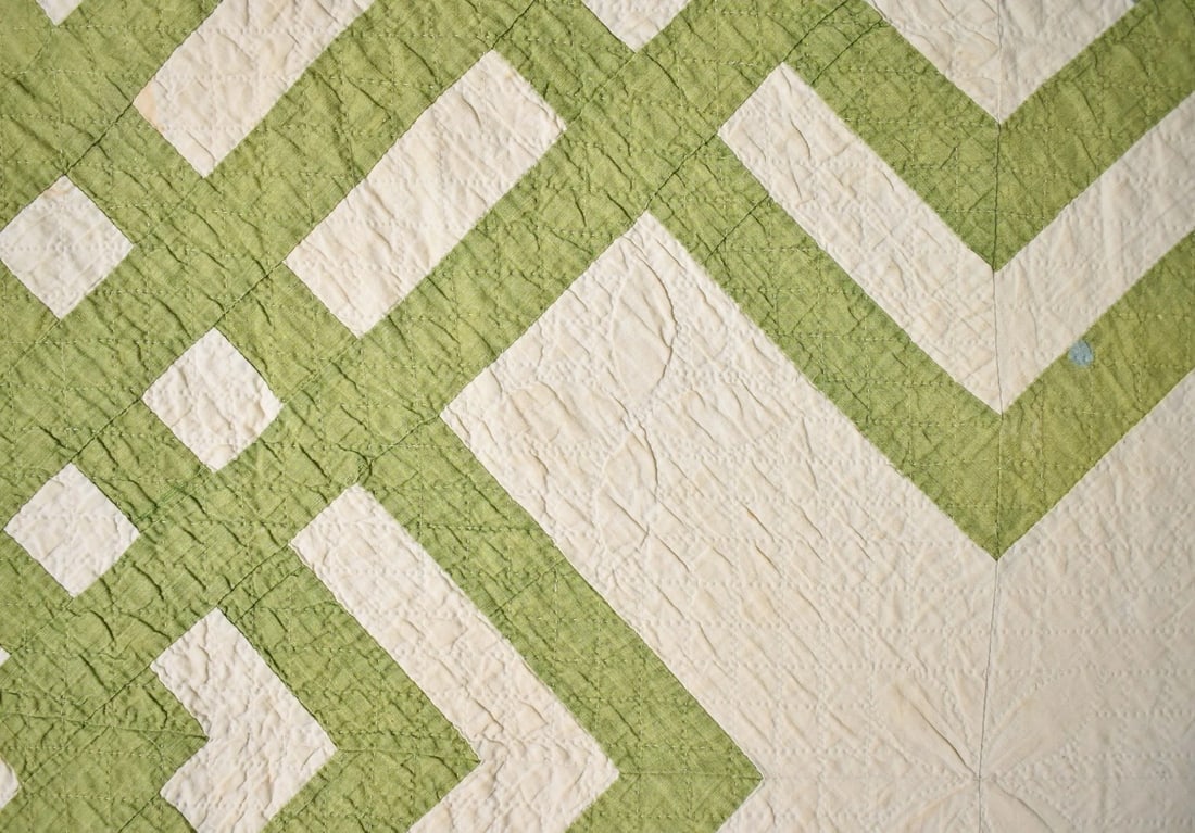 Carpenter's Square Quilt, d. "1871" - 7