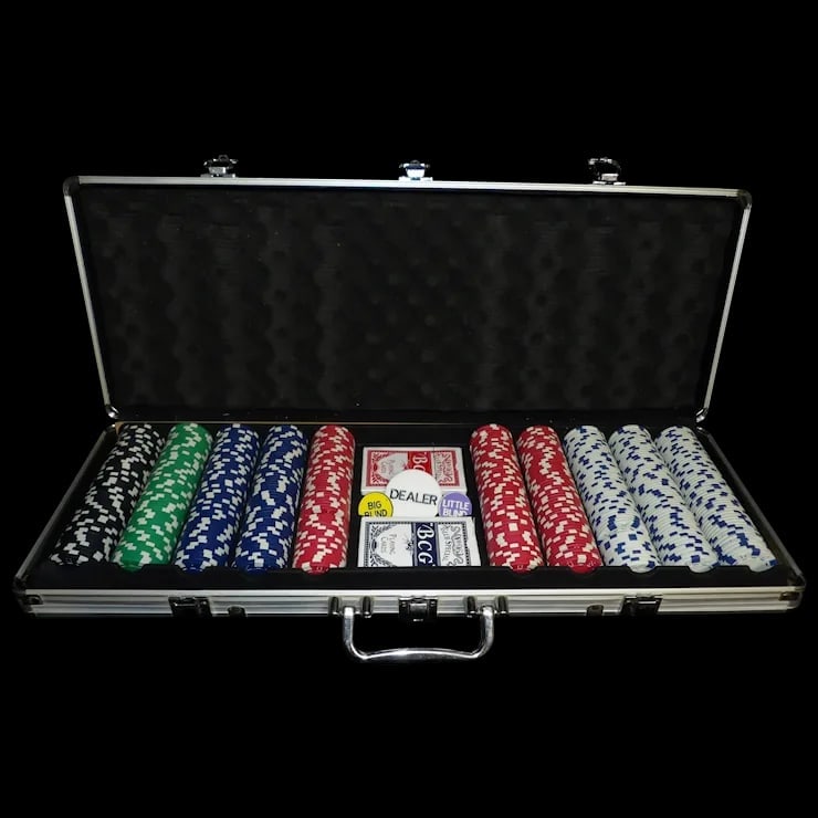 Fat Cat Bling Poker Set (1 of 6)