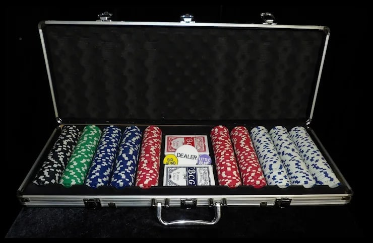 Fat Cat Bling Poker Set - 2
