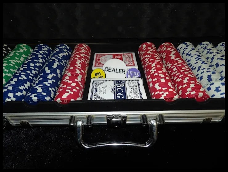 Fat Cat Bling Poker Set - 4