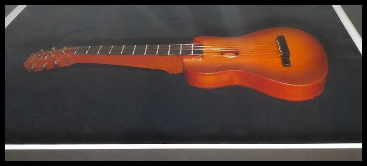 Framed 3D Miniature Musical Instruments - 7