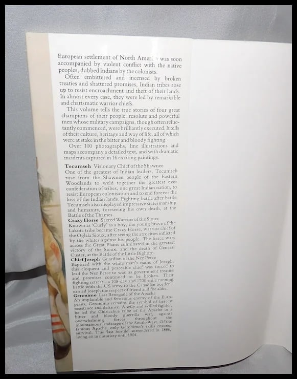 American Indian Warrior Chiefs - Tecumseh, Crazy Horse, Chief Joseph, Geronimo – Jason Hook - 4