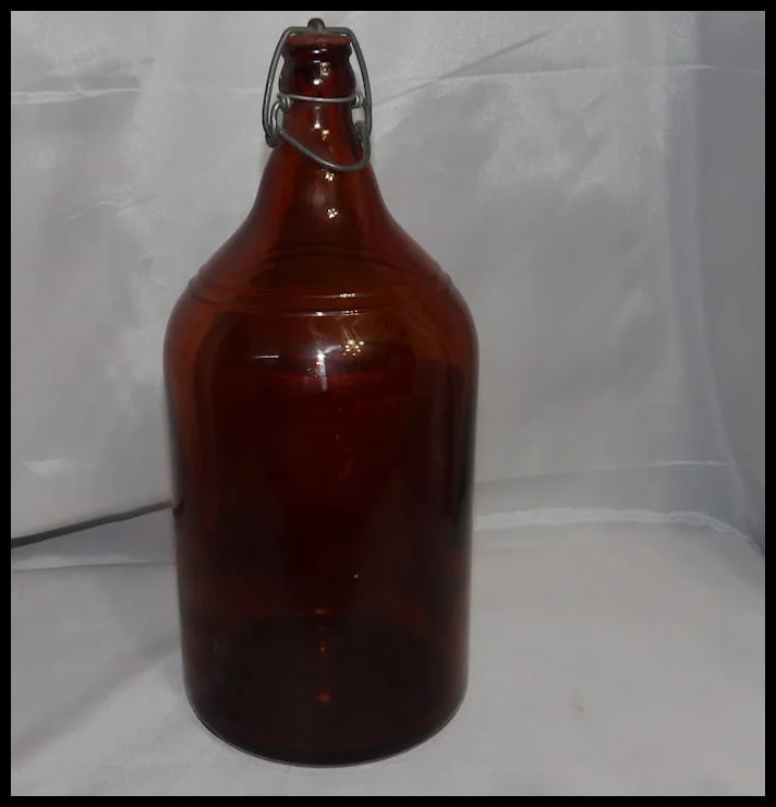 Rare 1934 Draught Picnic Beer ½ Gallon Schlitz Beer Bottle - 3