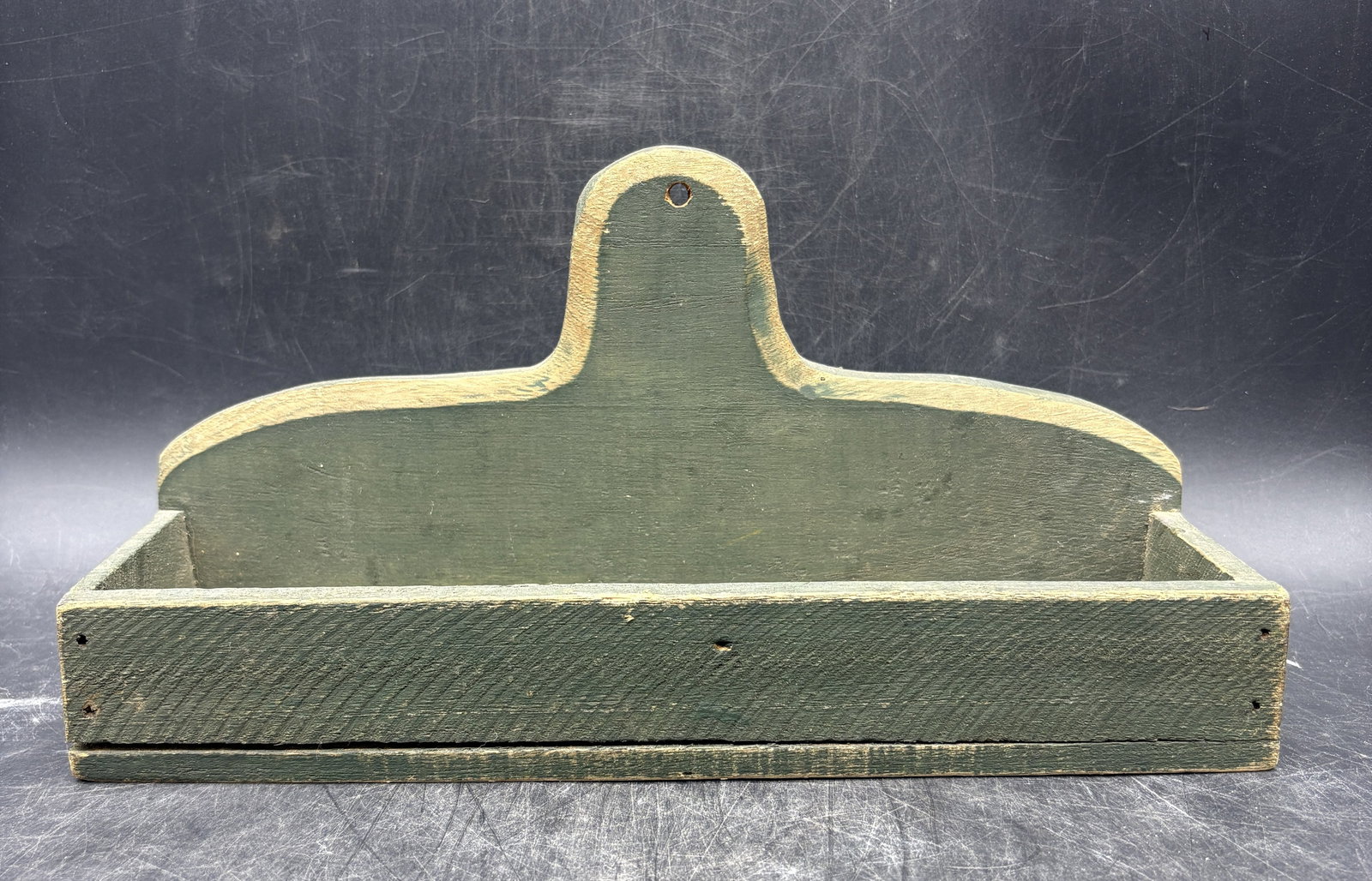 Green Wooden Candle Box Handmade (1 of 7)