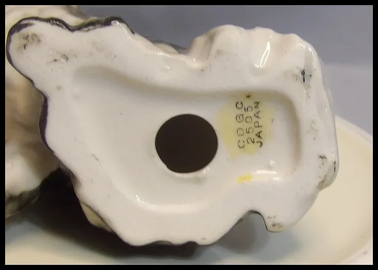 Vintage Miyakos original Keeshond CDCO Dog Figurine - 7