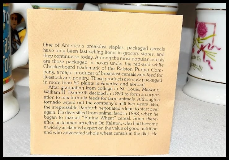 Vintage 1980’s NOS Franklin Mint The Corner Store Coffee Mug Collection - 9