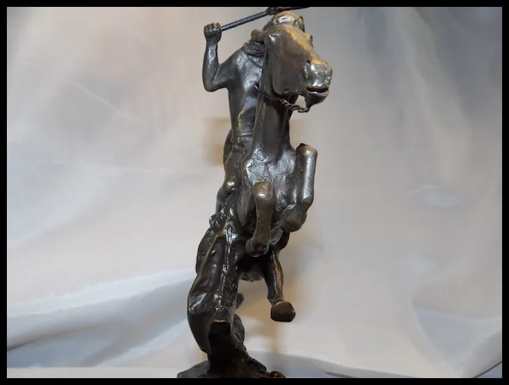 Fredrick Remington Cheyenne Bronze- ASB Casting - 10