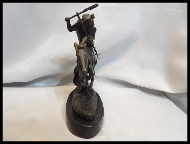Fredrick Remington Cheyenne Bronze- ASB Casting - 4