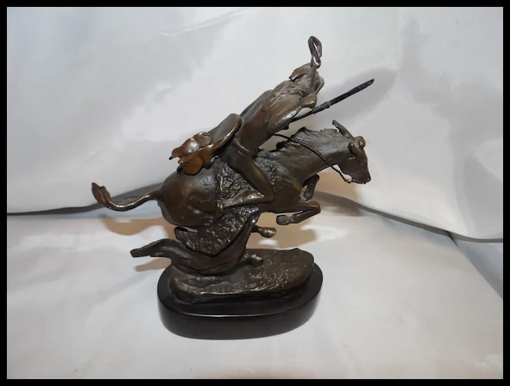 Fredrick Remington Cheyenne Bronze- ASB Casting - 5