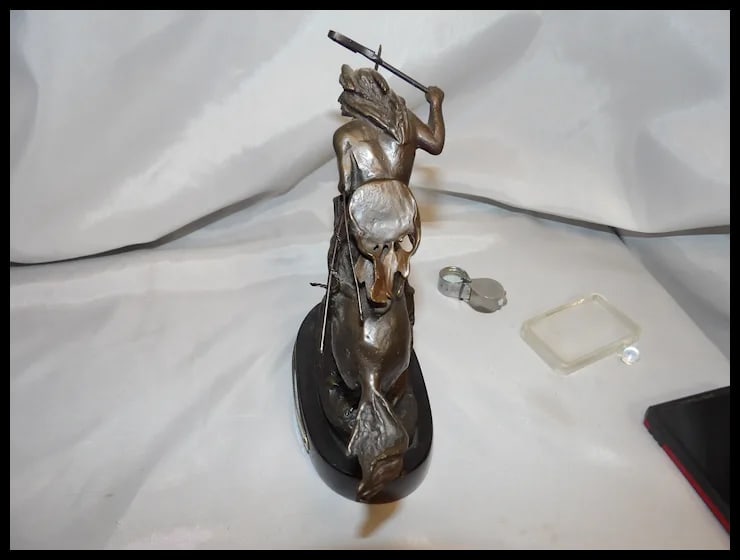 Fredrick Remington Cheyenne Bronze- ASB Casting - 6