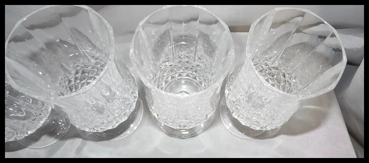 Cristal D’Arques- Durand Longchamp Pattern Ice Tea Glass - 5