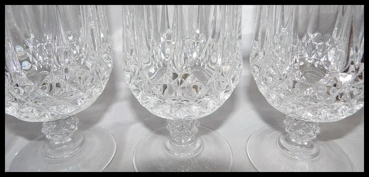 Cristal D’Arques- Durand Longchamp Pattern Ice Tea Glass - 7