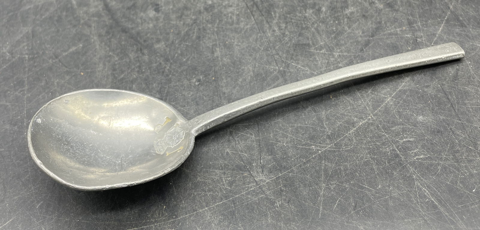 RARE Antique C 1700 Pewter slip top Spoon Maker Marks Ghent Belgium (1 of 7)
