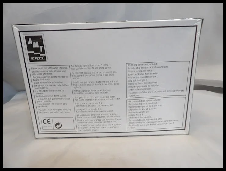 1969 Ford Mustang Mach I Fastback Original Unopened Package - 7