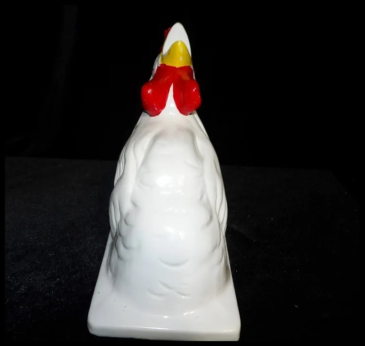 Enesco Rooster Head Kitchen Towel/Apron Holder - 7