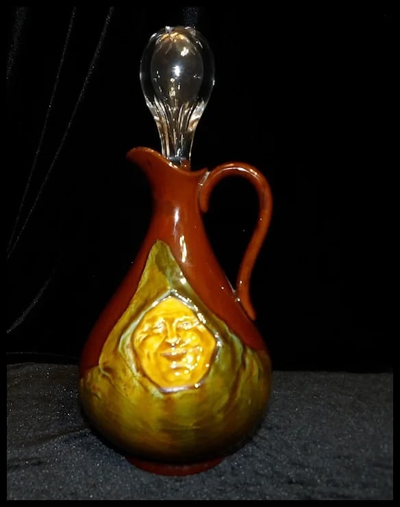 Royal Doulton Kingsware “The Jovial Monk” Dewar’s Scotch Whisky Flask - 2