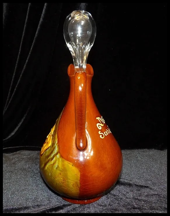 Royal Doulton Kingsware “The Jovial Monk” Dewar’s Scotch Whisky Flask - 3