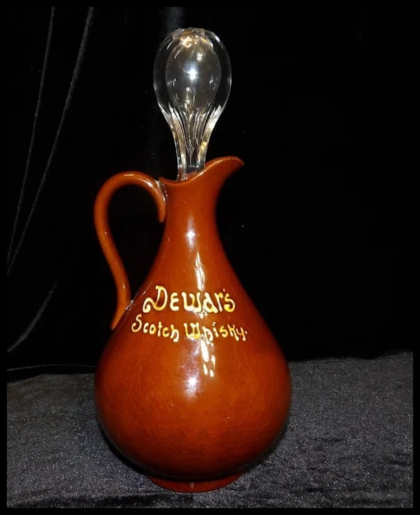 Royal Doulton Kingsware “The Jovial Monk” Dewar’s Scotch Whisky Flask - 4