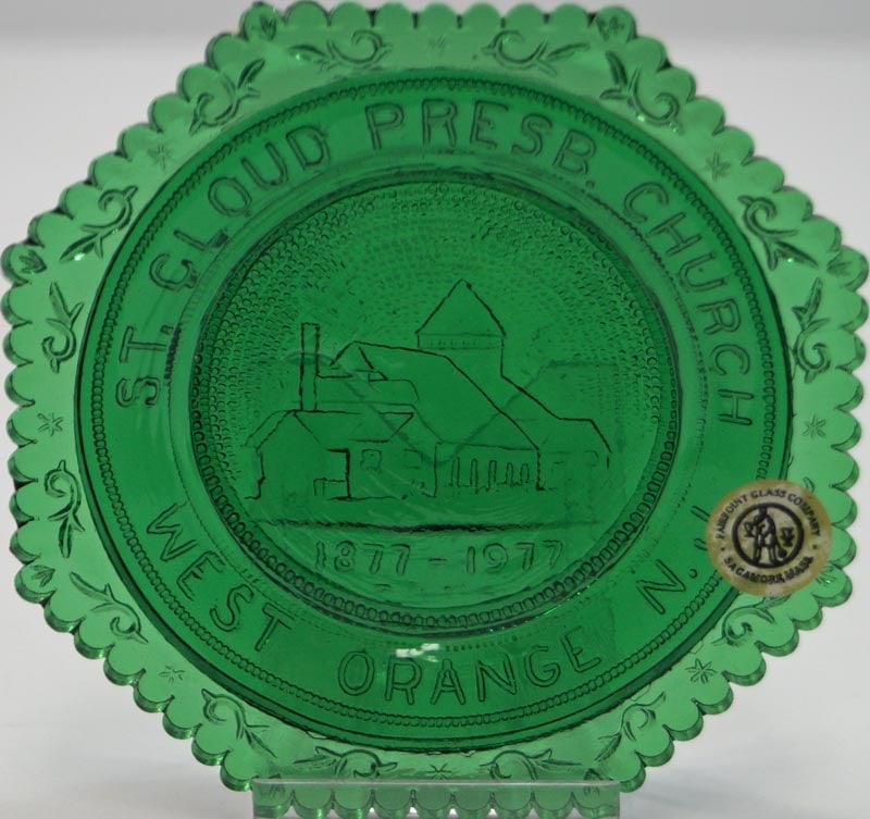 St. Cloud Presbyterian Church Pairpoint Cup Plate - 2