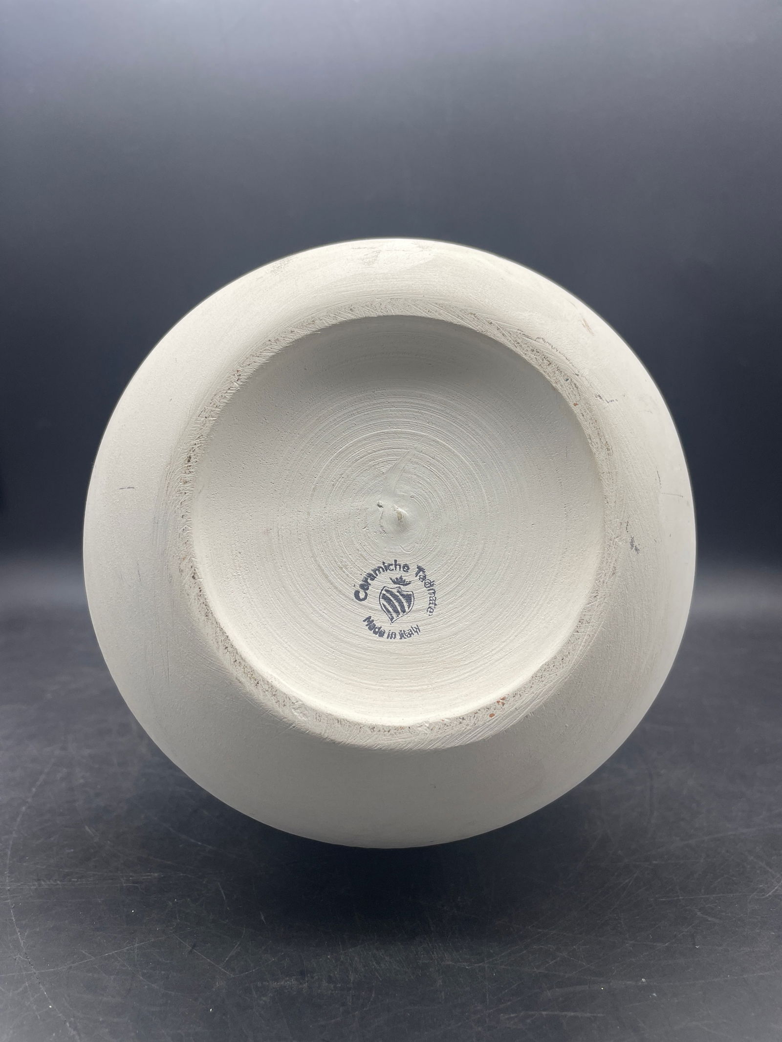 Mid-Century Modern Bitossi Style Ceramiche Tadinate Vase Italy 15" - 7