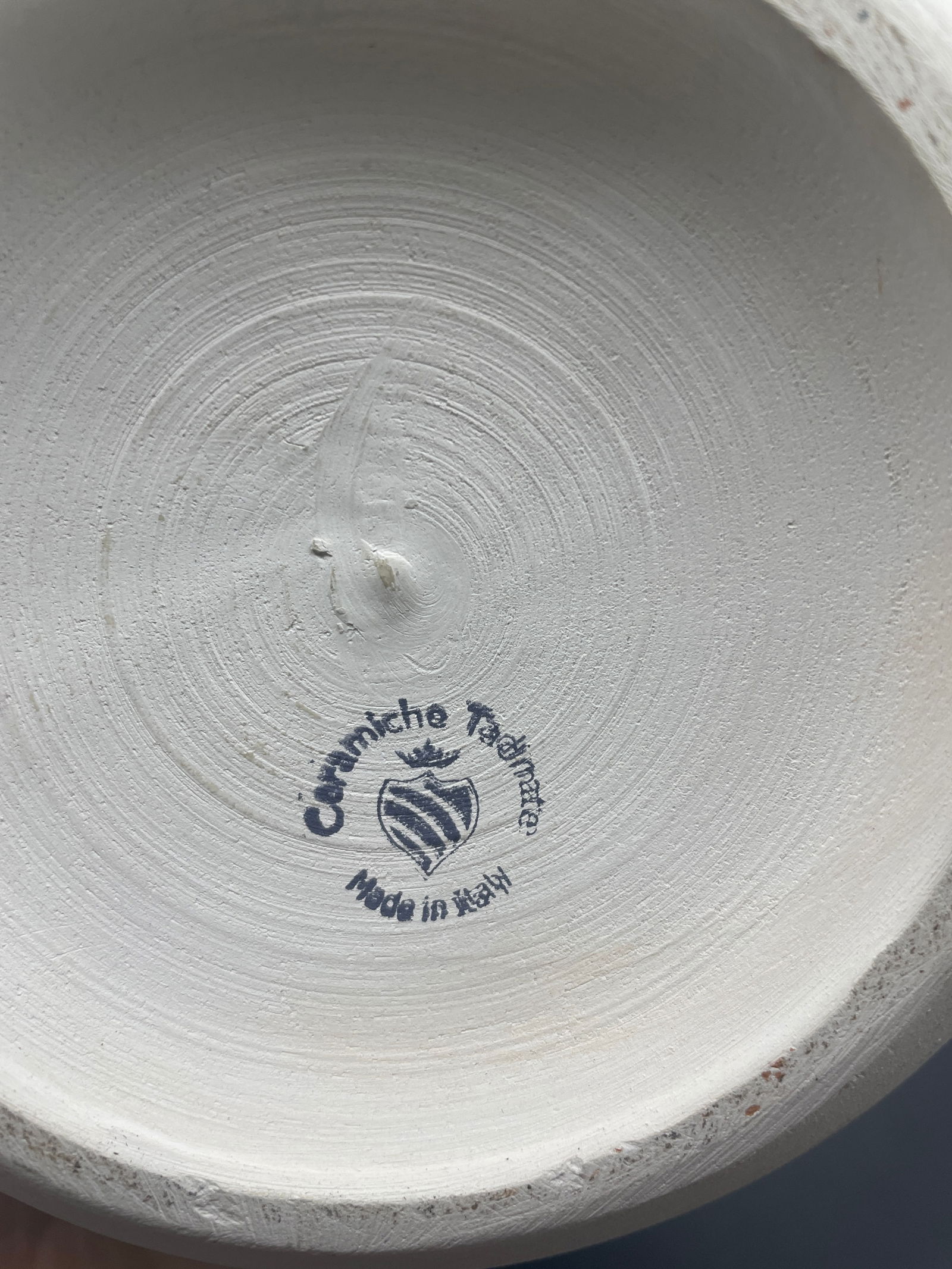 Mid-Century Modern Bitossi Style Ceramiche Tadinate Vase Italy 15" - 8