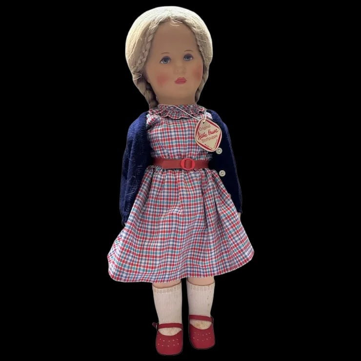 Vintage Katie Kruse Doll 19" cloth (1 of 8)