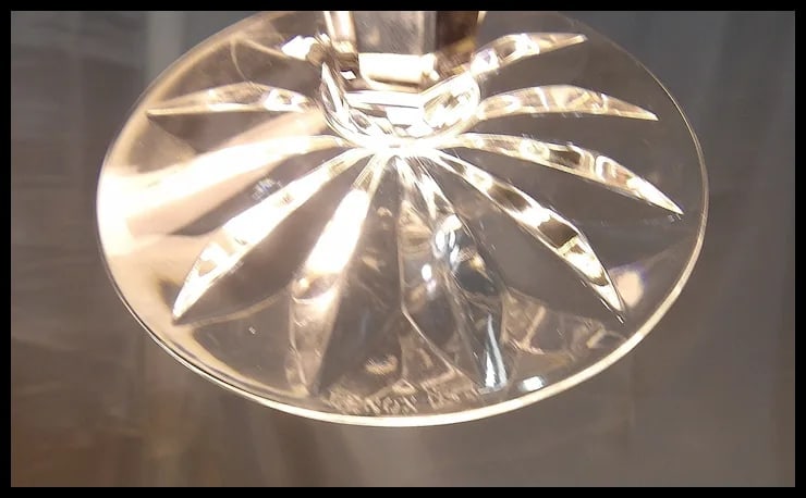 LENOX "Charleston" Iced Tea Glass 6 3/4" Hand Blown Lead Crystal - 10