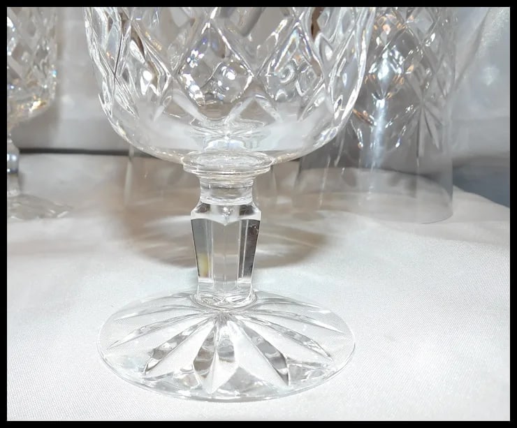 LENOX "Charleston" Iced Tea Glass 6 3/4" Hand Blown Lead Crystal - 8