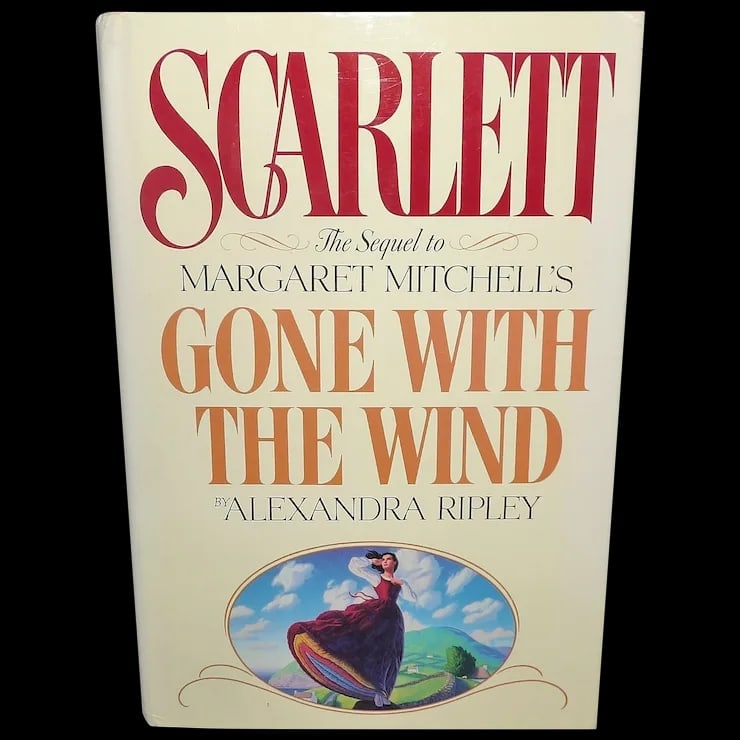 Scarlett by Alexandra Ribley First Edition 1991 Warner Books (1 of 12)