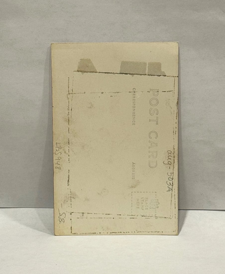 RPPC Real Photo PC Bill Gilette Little Sampson Circus Strongman Leopard Outfit - 3