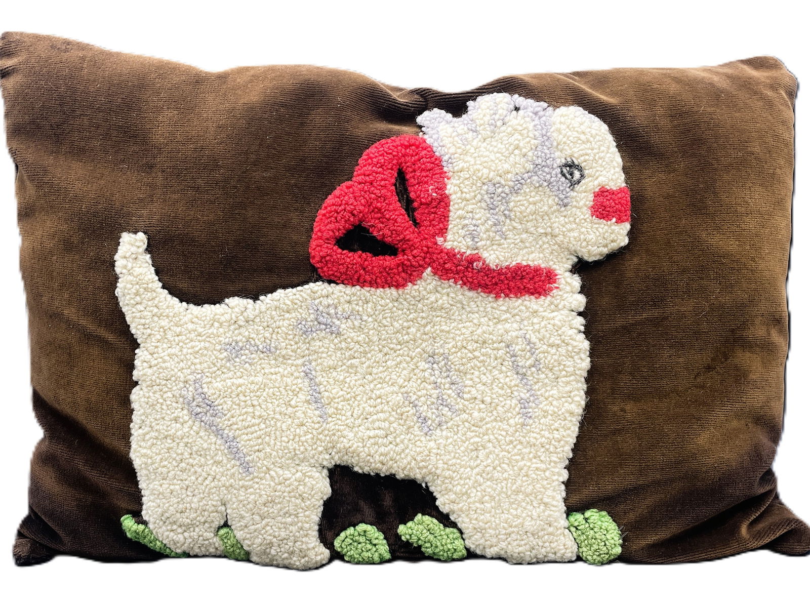 Retro Puppy Pillow (1 of 6)