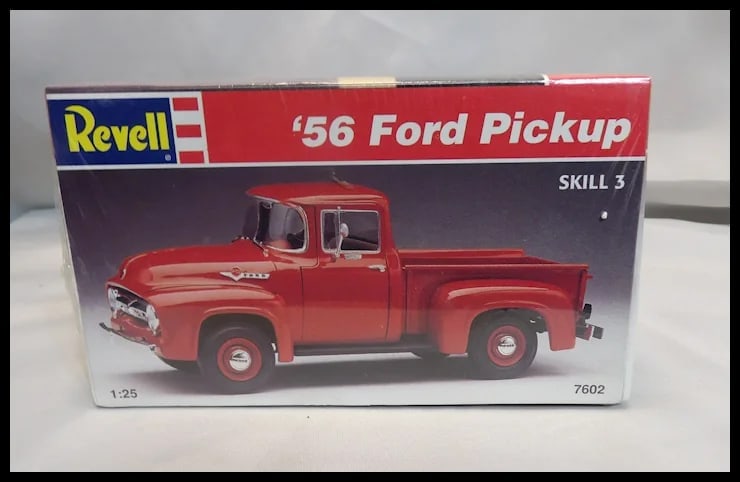 Revell 1956 Ford Pickup- 1:25 Scale Original Unopened Package - 2