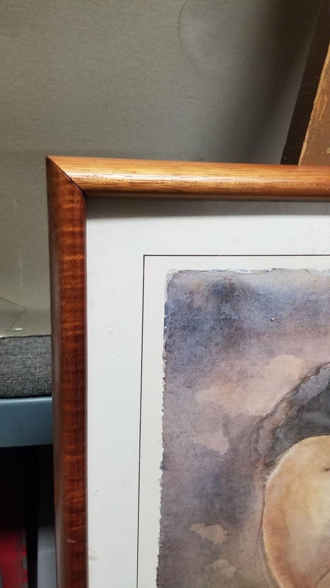 1985 East-West Center 20th Anniversary Hawaiian Art Poster Framed Yevonne Cheung - 15