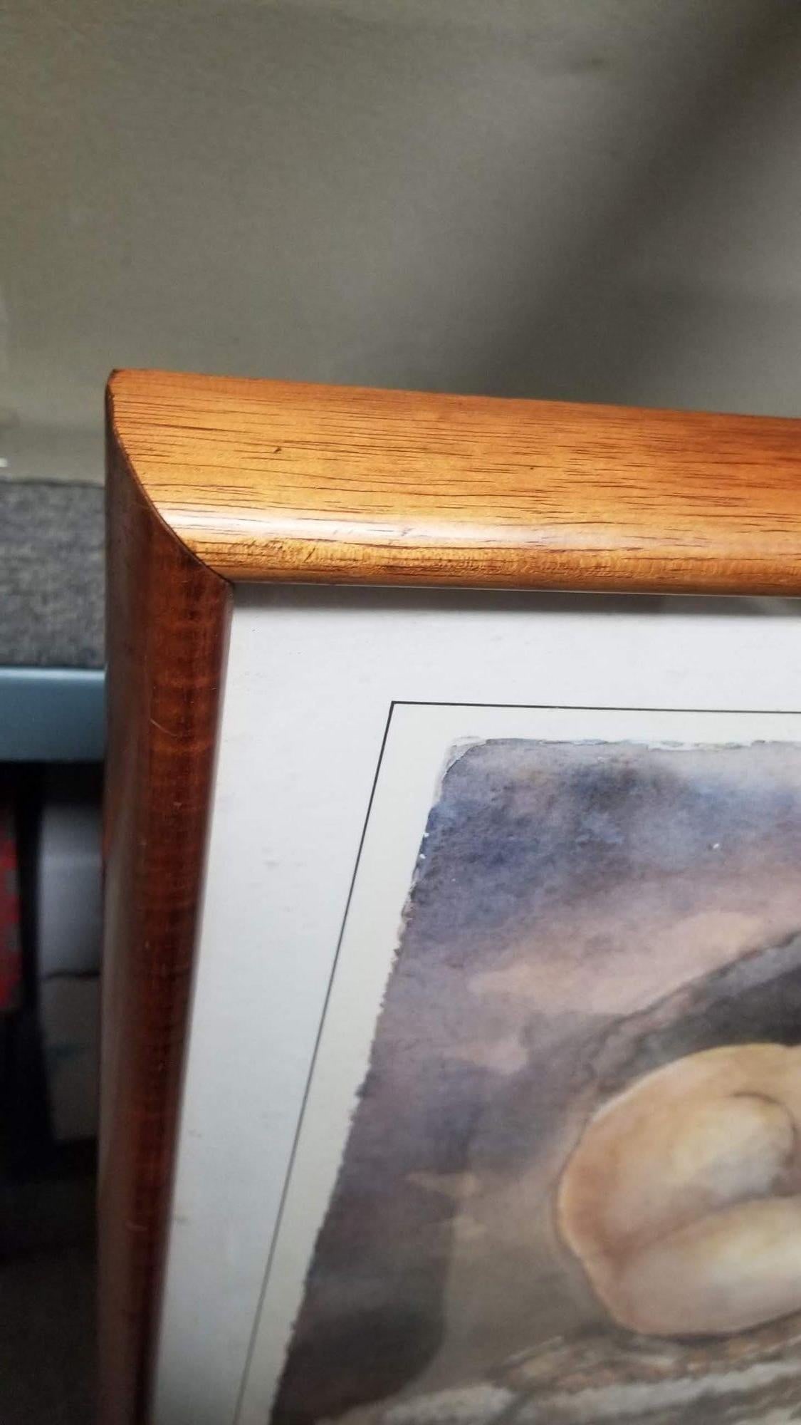 1985 East-West Center 20th Anniversary Hawaiian Art Poster Framed Yevonne Cheung - 16