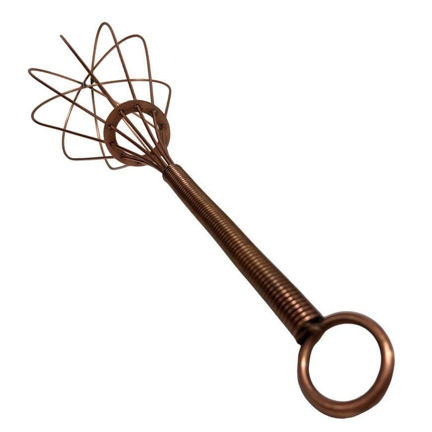 Large 26" Pop Art Copper Wire Whisk Wall Sculpture by Curtis Jere - 3