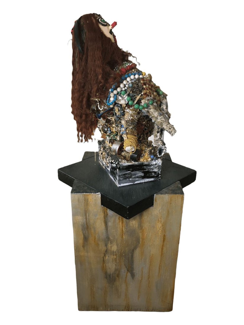 Vintage "Jesus Christ Super Junk" Sculpture by Artist Pasqual Bettio of L.A. - 10