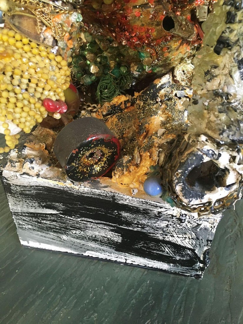 Vintage "Jesus Christ Super Junk" Sculpture by Artist Pasqual Bettio of L.A. - 2