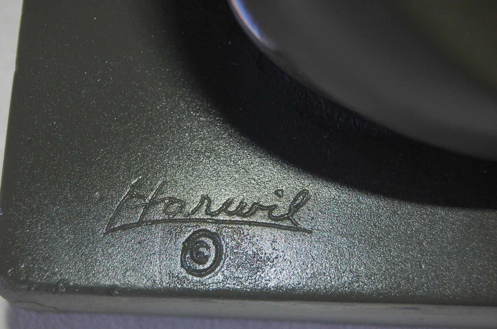 Flowing Female Figure Ceramic Table Lamp by Haruil - 13