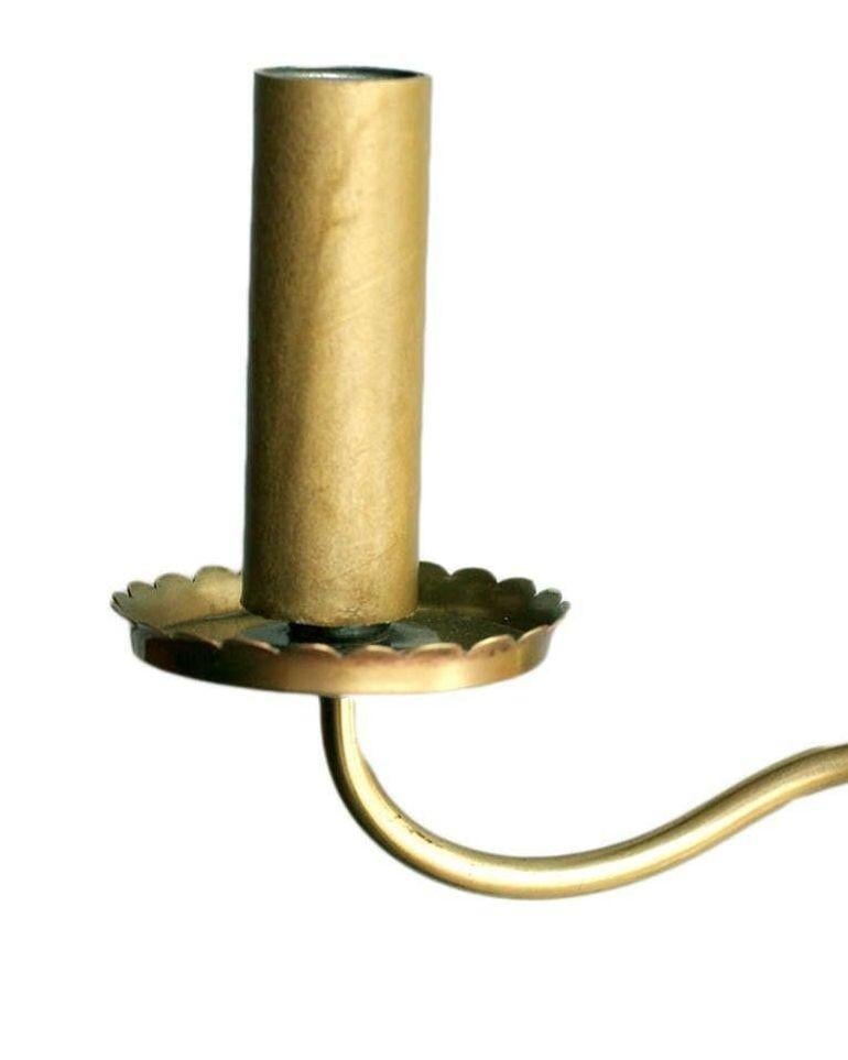 Bronze Electric Candelabra Wall Sconce with Girl in Bonnet, Pair - 11