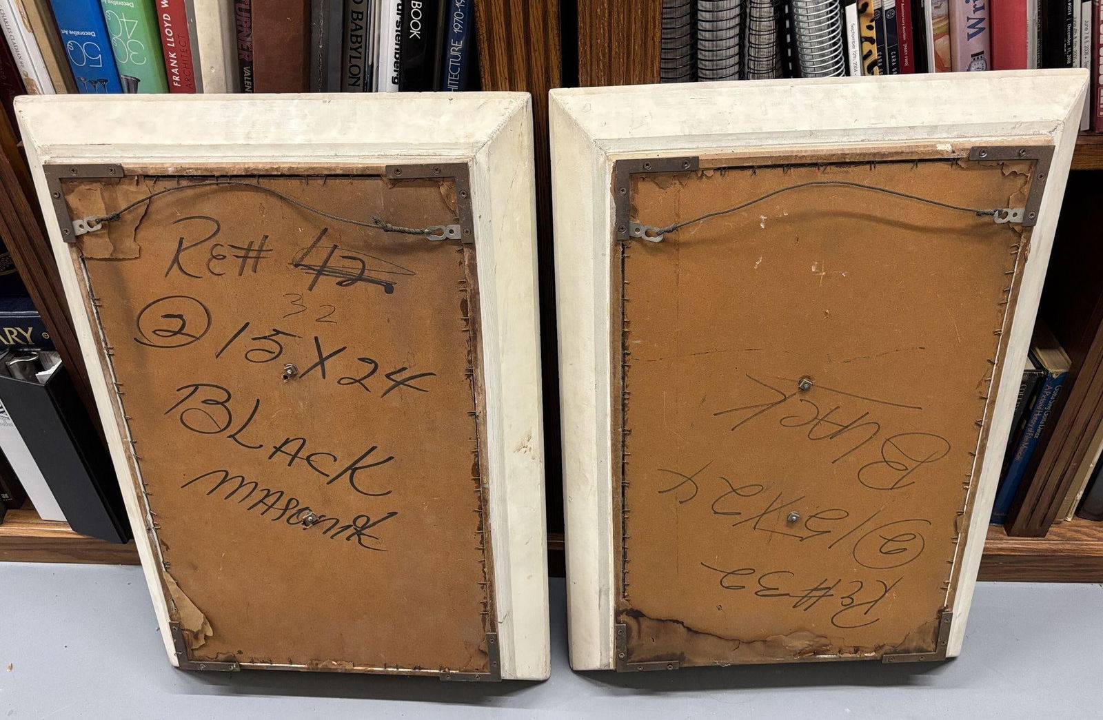 Framed Bust Sculpture 3D Framed Classical Style Art Male and Female Figure- Pair - 18