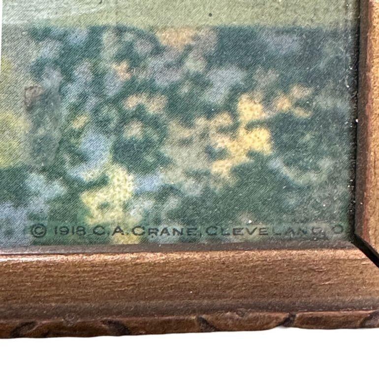 Maxfield Parrish “Garden of Allah” Crane Lithograph 1918 - 11