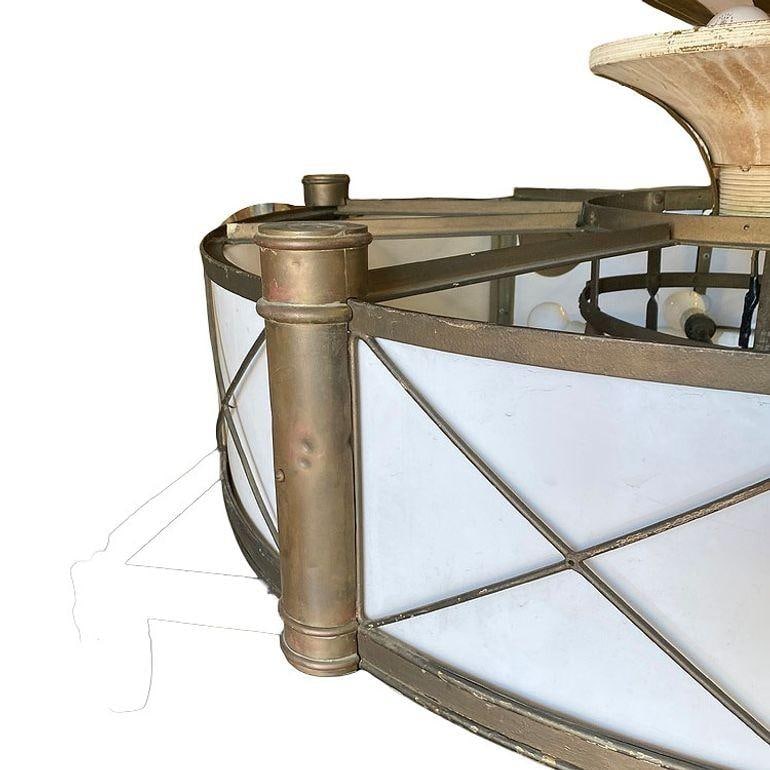 Grand Hollywood Theater 32 Light Chandelier with Palm Motif - 17