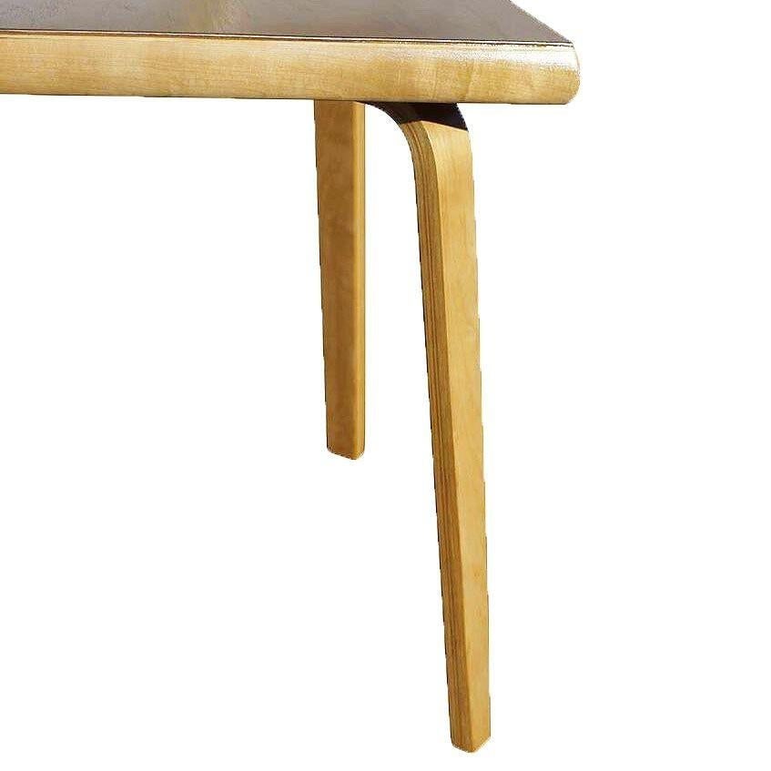 Mid-century Bent Plywood Dining Table w/ Birch Top by Thaden-Jordan Furniture - 15