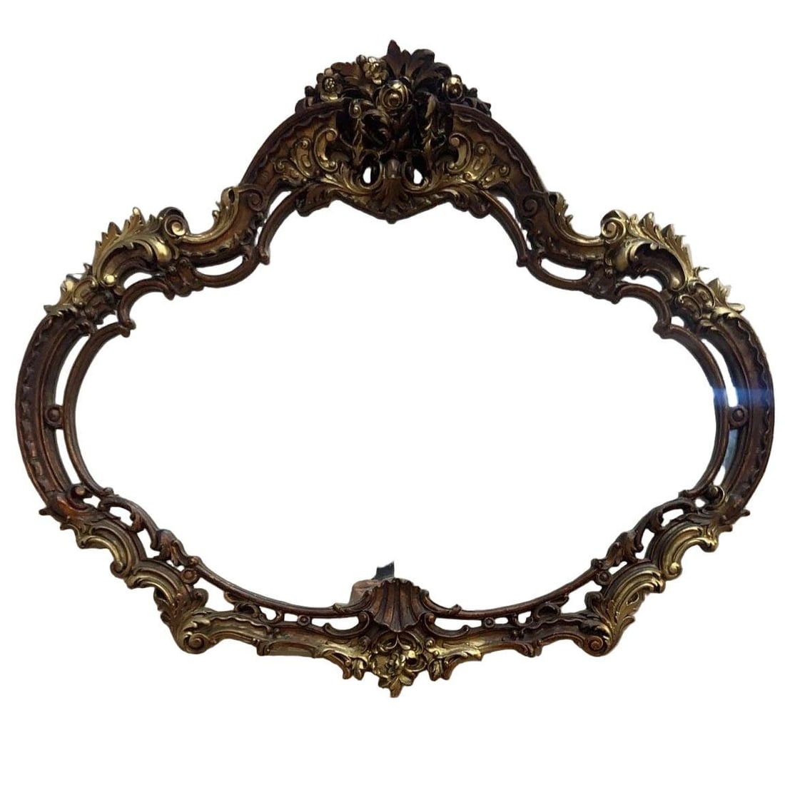 Vintage Rococo Revival Style Wall Mirror (1 of 10)