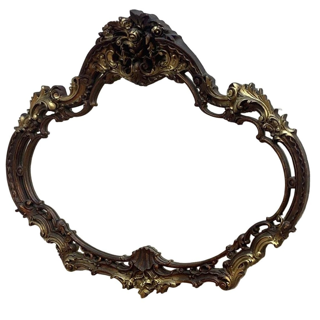 Vintage Rococo Revival Style Wall Mirror - 3