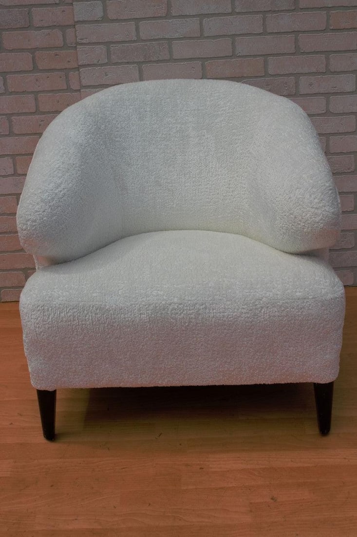 Vintage Scandinavian Modern Flemming Lassen Attributed Lounge Chair Newly Reupholstered - 6